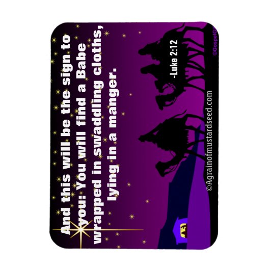 Kerstmis Magneet (Verticaal)