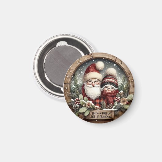 Kerstmis Magneet (Voorkant / Achterkant)