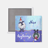 Kerstmis Magneet (Voorkant / Achterkant)