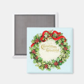 Kerstmis Magnet Magneet (Voorkant / Achterkant)
