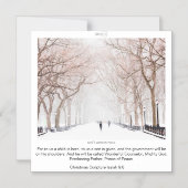 KERSTMIS MAGNETISCHE KAART - JESAJA 9:6 (Voorkant)