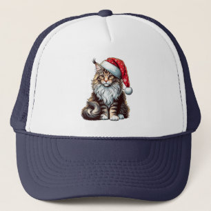 Kerstmis Maine coon kat, Santa Maine Coon kitten Trucker Pet