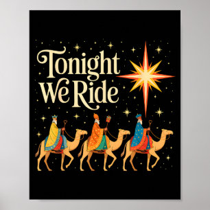 Kerstmis Mannen Vrouwen Geboorte Drie Wijzen Vanav Poster