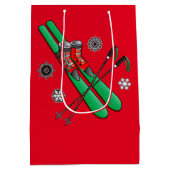 Kerstmis Medium Cadeauzakje (Achterkant)