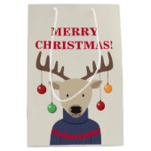 Kerstmis Medium Cadeauzakje (Voorkant)