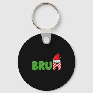 Kerstmis Meme Bruh Grappige Kerstmis Spreuk Vrouwe Sleutelhanger