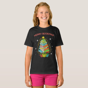 Kerstmis, Merry Bookmas T-Shirt