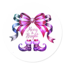 Kerstmis Merry & Bright Betoverde Strik en Elfensc
