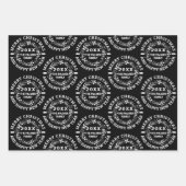 Kerstmis Merry Kerstmis Inpakpapier Vel (Voorkant 2)