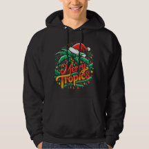 Kerstmis Merry Tropics – Palmboom Kerstmannenhoed