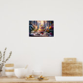 KERSTMIS MET BESSEN POSTER (Keuken)