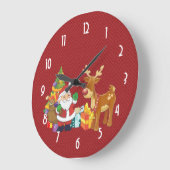 Kerstmis met Cadeaus Grote Klok (Hoek)