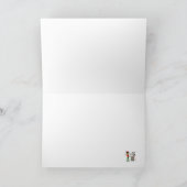 Kerstmis met Candy Cane-fotokaart Feestdagen Kaart (Binnen)