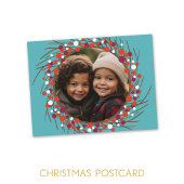 Kerstmis met Circle Foto Feestdagenkaart