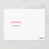 Kerstmis met de Bezige Elves Briefkaart (Achterkant)