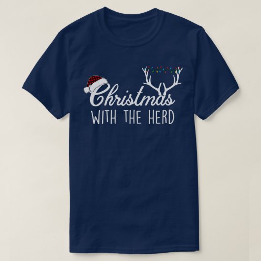 Kerstmis met de herd t-shirt (Design voorkant)