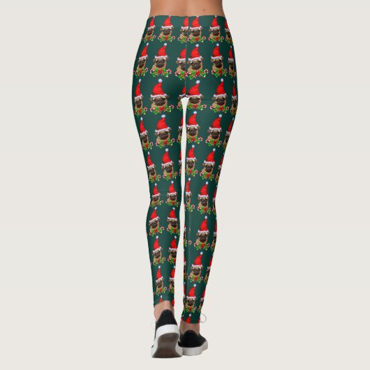 Kerstmis met de kerstbeker leggings (Achterkant)