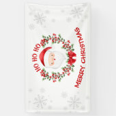 Kerstmis met de kerstman | Vrijdag Spandoek (Verticaal)