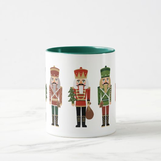 Kerstmis met de voedingskrakers mok (Midden)