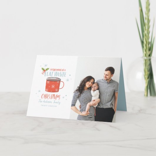 Kerstmis met de... waterverf van kaart (Voorkant)