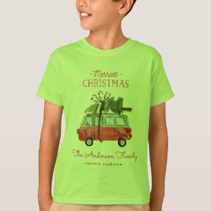 Kerstmis met de... waterverf van t-shirt