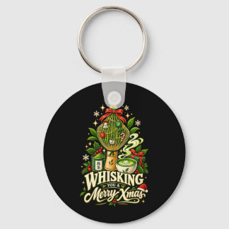 Kerstmis met een garde - Kerst Matcha Cadeau Sleutelhanger