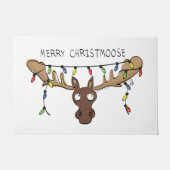 Kerstmis met een grappige feestdag deurmat (Voorkant)