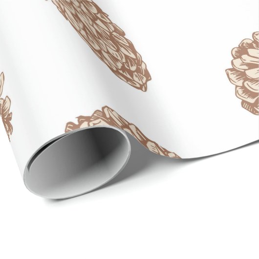 Kerstmis met een kloonpatroon cadeaupapier (Rol Hoek)