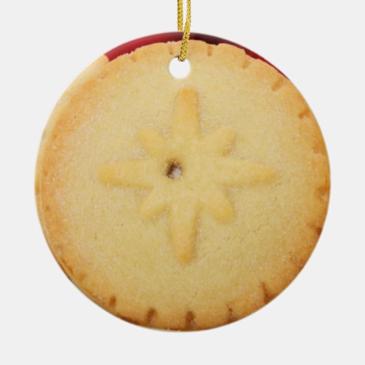 Kerstmis met één sided Ornament (Voorkant)