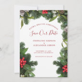Kerstmis met een weddenschap om de datum Kaart op  (Voorkant)