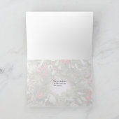 Kerstmis met eucalyptus en rode bessen feestdagen kaart (Binnen)