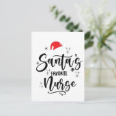 Kerstmis met favoriete zuster aankondigingskaart (Staand voorkant)