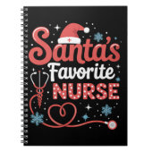 Kerstmis met favoriete zuster notitieboek (Voorkant)