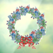 Kerstmis met Ginger Jars Raamsticker (Vel 3)