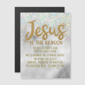 Kerstmis met Jezus Bijbelvers (Voorkant / Achterkant)