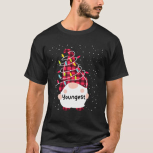 Kerstmis met jongste Gnome Matching Family T-shirt