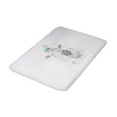 Kerstmis met keeshond schilderkunst badmat (Gekanteld)