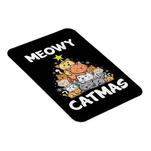 Kerstmis met kerstcadeau met lafond magneet (Rechterzijde)