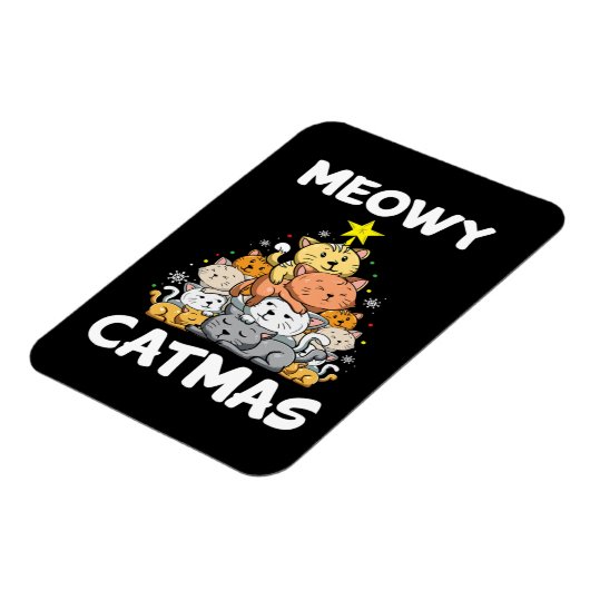 Kerstmis met kerstcadeau met lafond magneet (Linkerzijde)