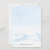 Kerstmis met kerstlampjes Geslacht Kaart (Achterkant)