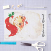 Kerstmis met kerstman tissuepapier (Craft)