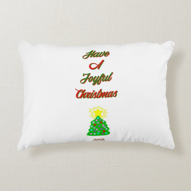 Kerstmis met kerstmis accent kussen (Voorkant)
