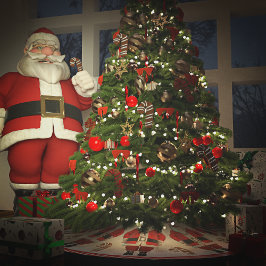 Kerstmis met kerstmis en koekjes kerstboom rok