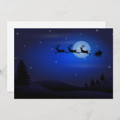 Kerstmis met kerstmis feestdagenkaart (Voorkant / Achterkant)