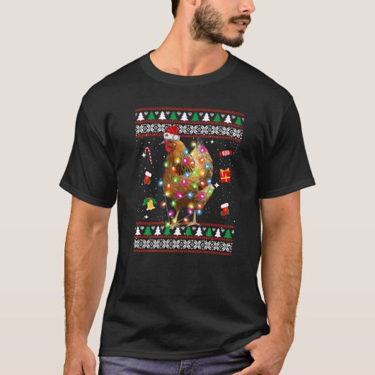 Kerstmis met Kerstmis: kerstmis met kerstmis met e T-shirt (Voorkant)