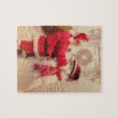 Kerstmis met kerstmis legpuzzel (Horizontaal)