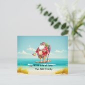 Kerstmis met kerstmis met kerstmis voor kerstmis i feestdagenkaart (Staand voorkant)