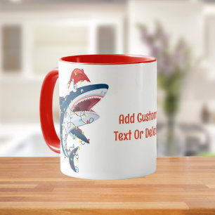 Kerstmis met Kerstmis, Sharkmas - Kerstmis Mok