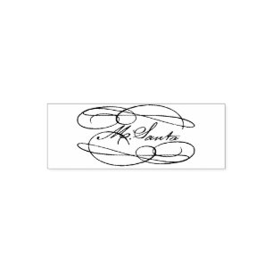 Kerstmis met kerstmis zelfinktende stempel