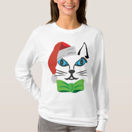 Kerstmis met lange mouwen voor vrouwen t-shirt